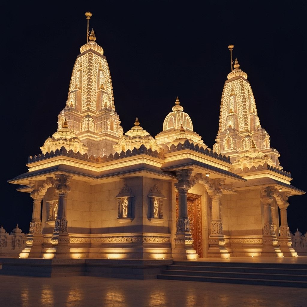 Light Design - Religious Site in Janakpur